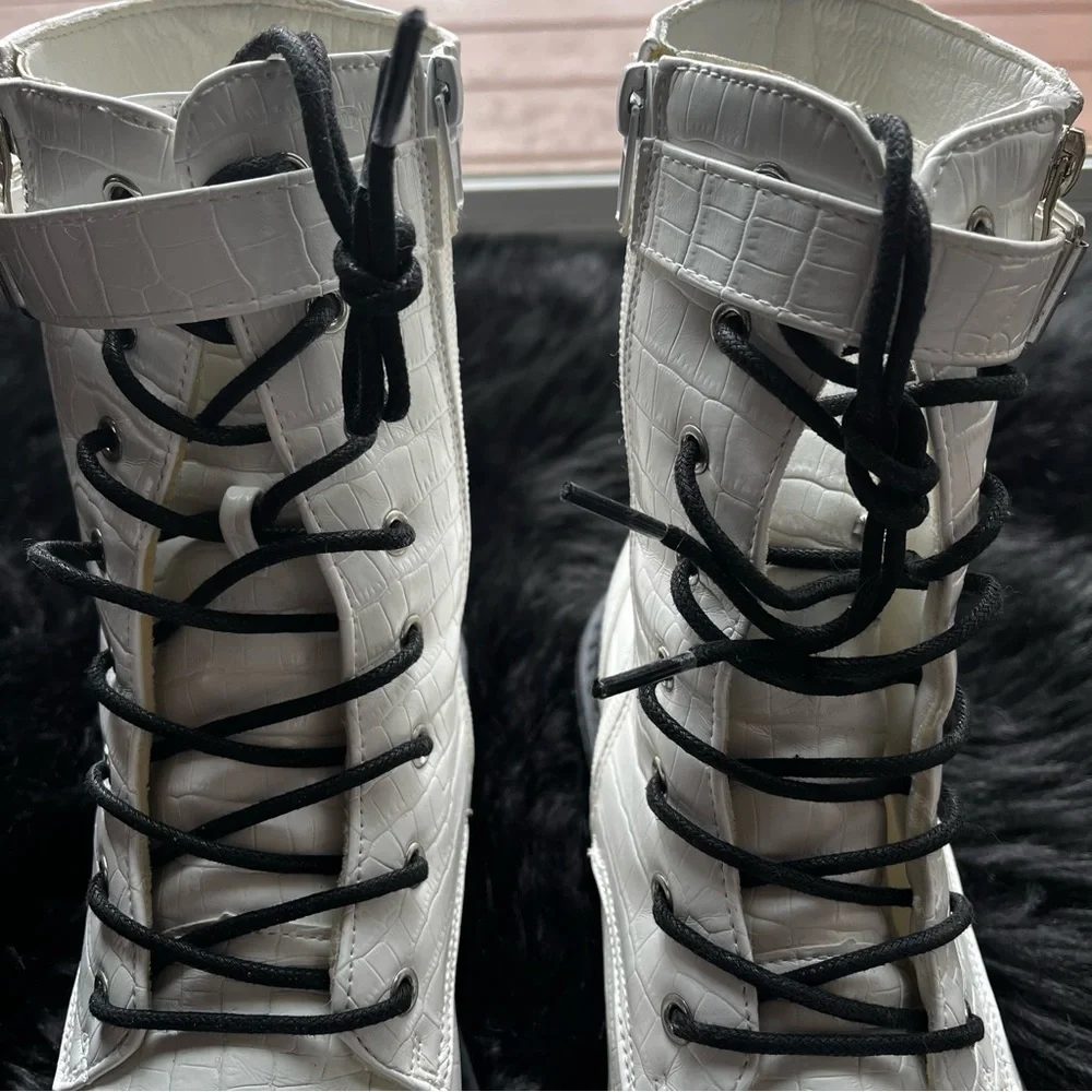 Catherine Malandrino “Runner” Combat Boots - Picture 7 of 11